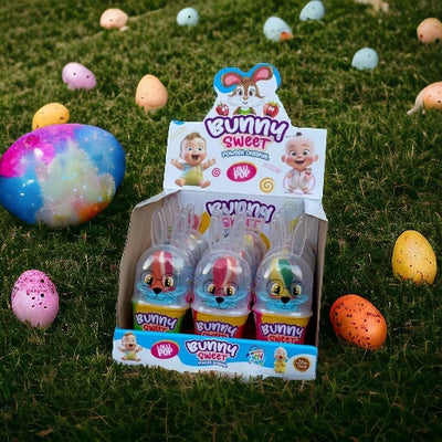 Bunny Sweet Powder Original - Sucette et poudre acidulée halal - Design lapin ludique - halal pop